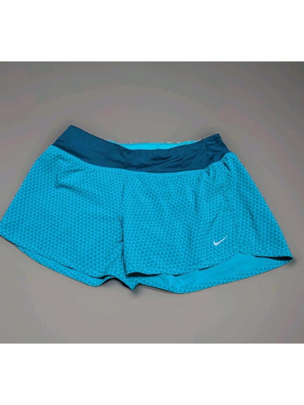 Nike Running Women’s Dri-Fit Eclipse Swoosh Love Shorts Lined Athleisure Sz Smal